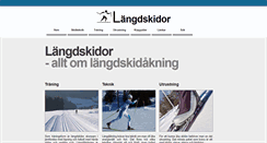 Desktop Screenshot of langdskidor.se